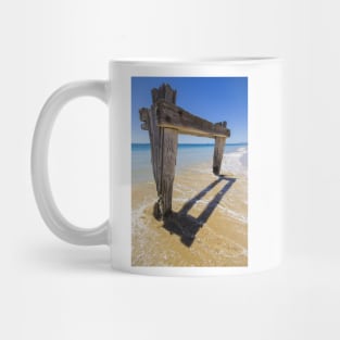 The Old Cattle Jetty, Observation Point, Point Nepean, Mornington Peninsula, Victoria, Australia. Mug